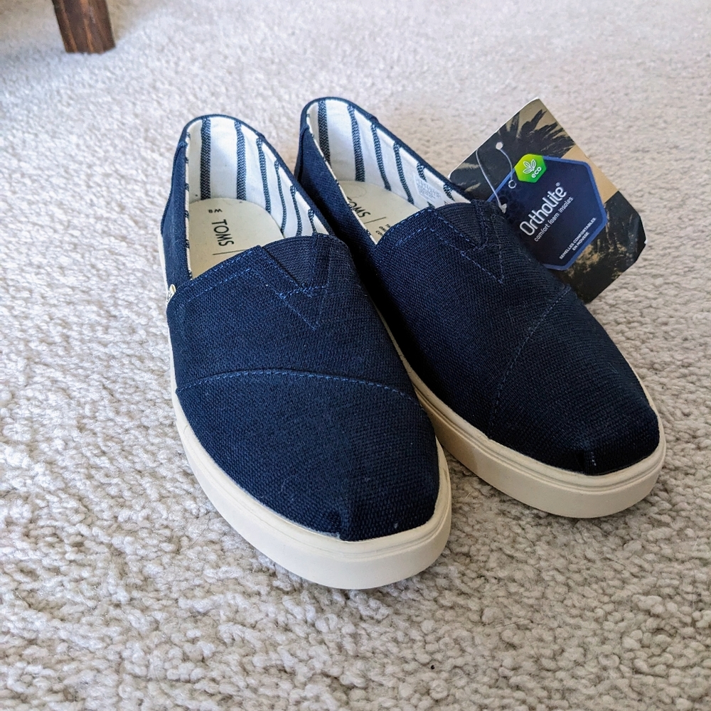 Toms Women's Classic Navy Shoes